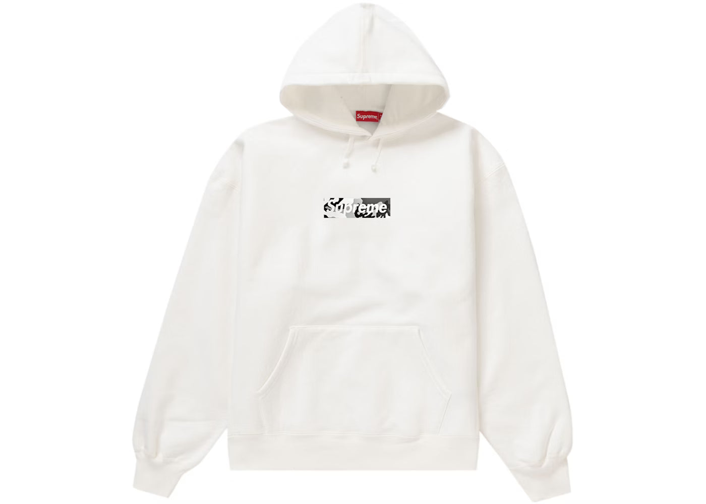 SUPREME MIAMI BOX LOGO HOODIE SS25 WHITE