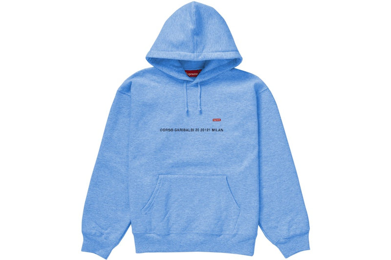 SUPREME MILAN SHOP SMALL BOX LOGO HOODIE