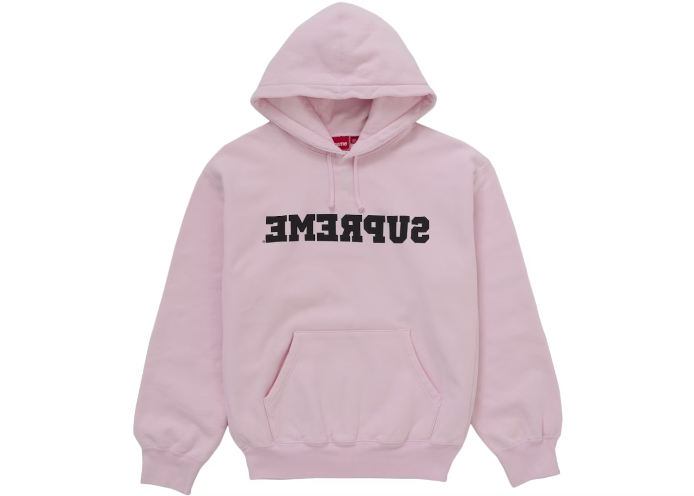 SUPREME REVERSE HOODIE PINK SS25