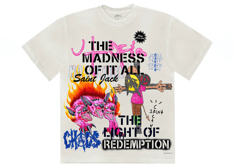 TRAVIS SCOTT UTOPIA X ST MICHAEL TEE 3A