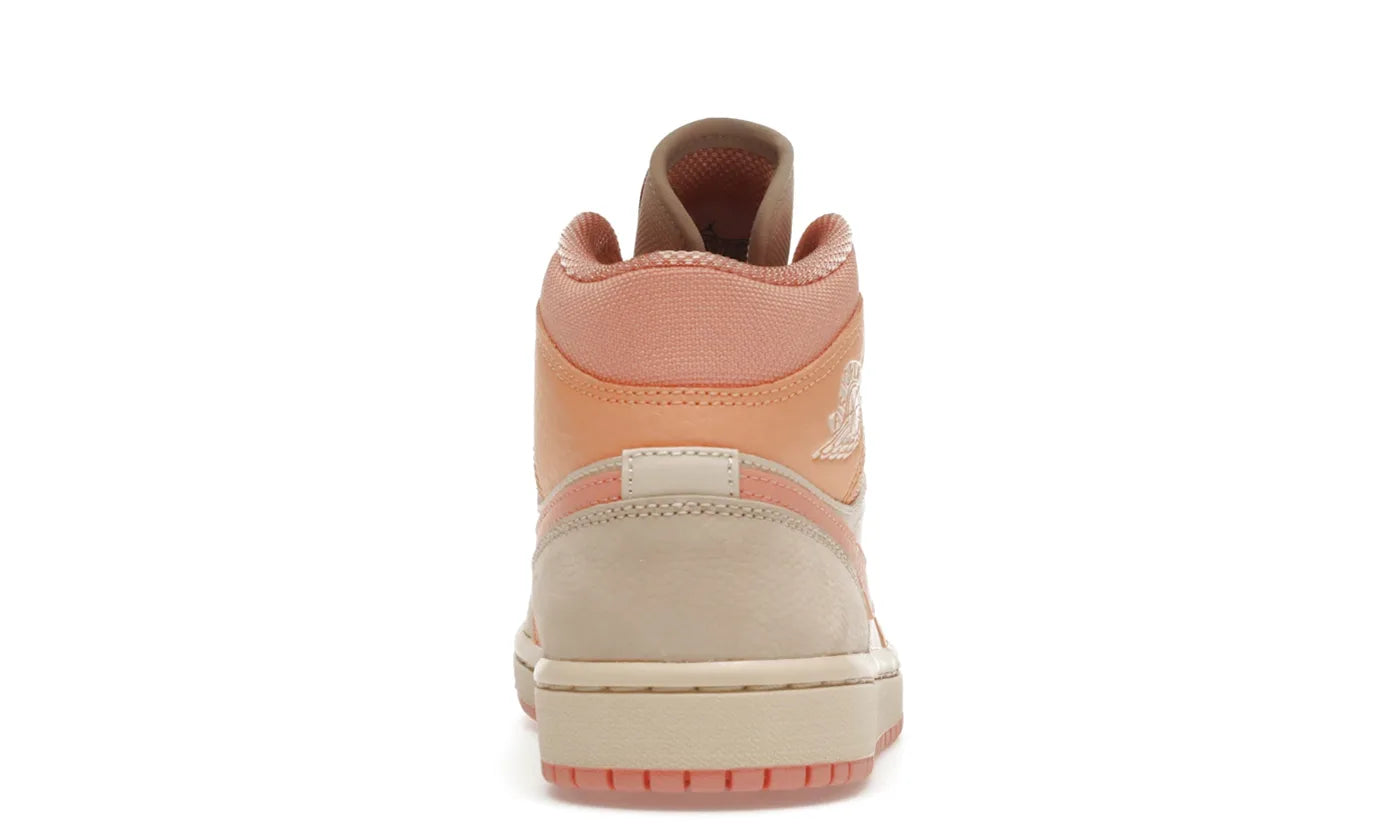 AIR JORDAN 1 MID APRICOT ORANGE (W)