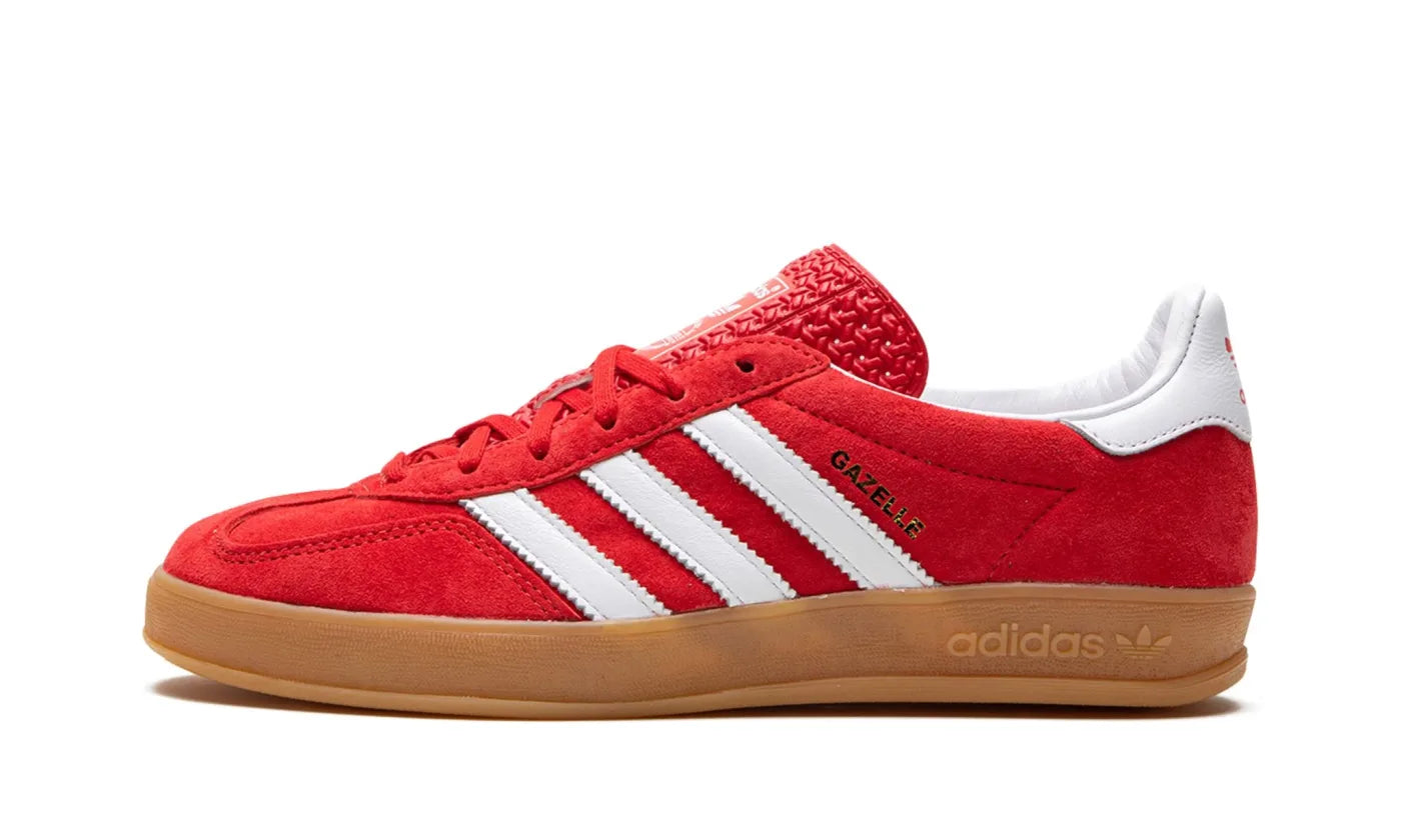 ADIDAS GAZELLE SCARLET CLOUD WHITE