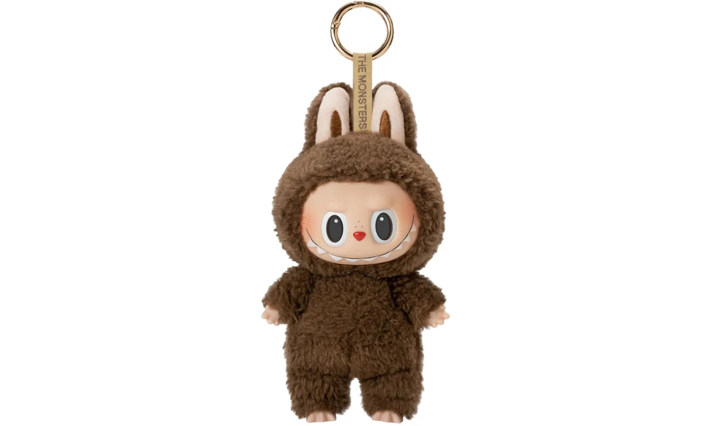 LABUBU THE MONSTERS TASTY MACARONS CHESTNUT COCOA VINYL PLUSH PENDANT