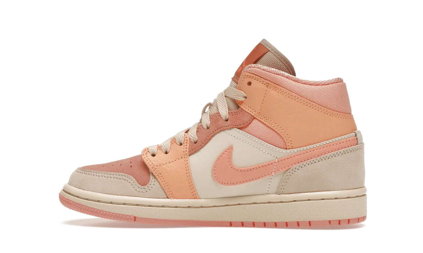 AIR JORDAN 1 MID APRICOT ORANGE (W)