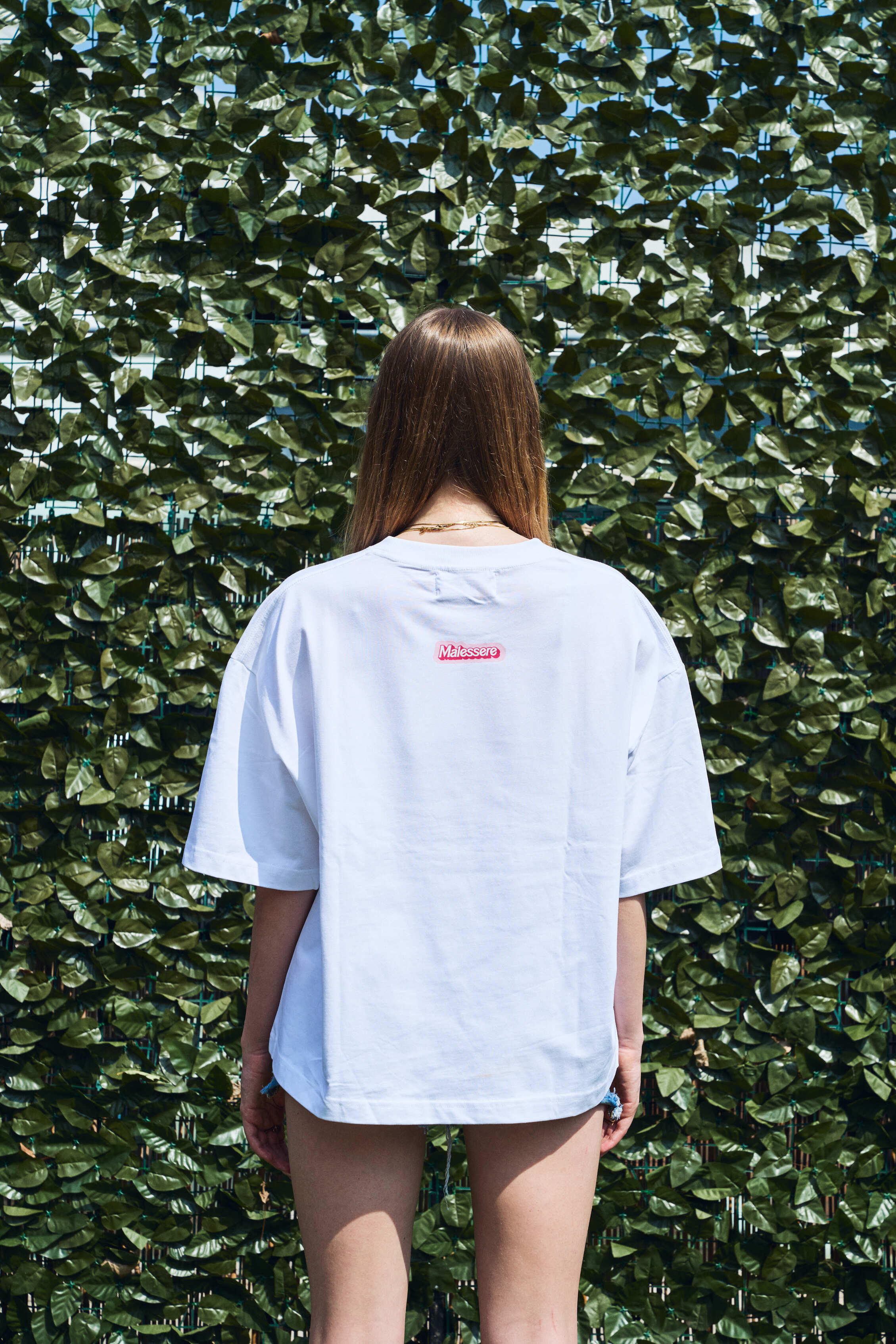 SCRIVIMI CHE POI TI RISPONDO LATER BOXY TEE WHITE UNISEX - Malessere Brand
