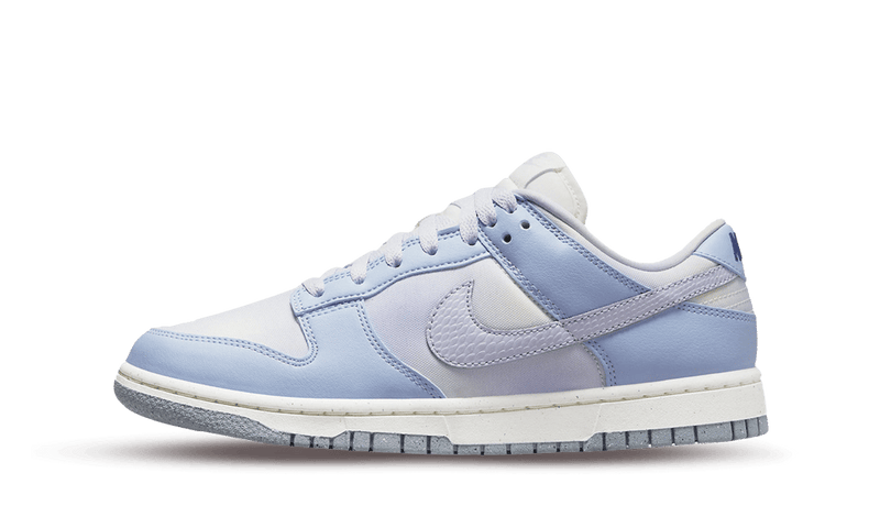 NIKE DUNK LOW WHITE BLUE AIRBRUSH