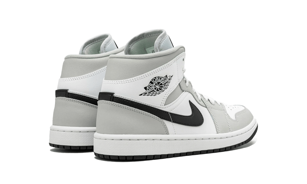 AIR JORDAN 1 MID LIGHT SMOKE GRAY