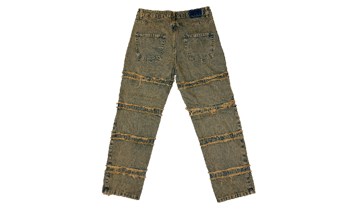 SLAVED ORANGE DENIM  - Replacement Brand