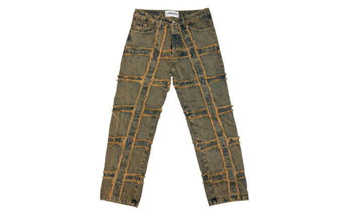 SLAVED ORANGE DENIM  - Replacement Brand