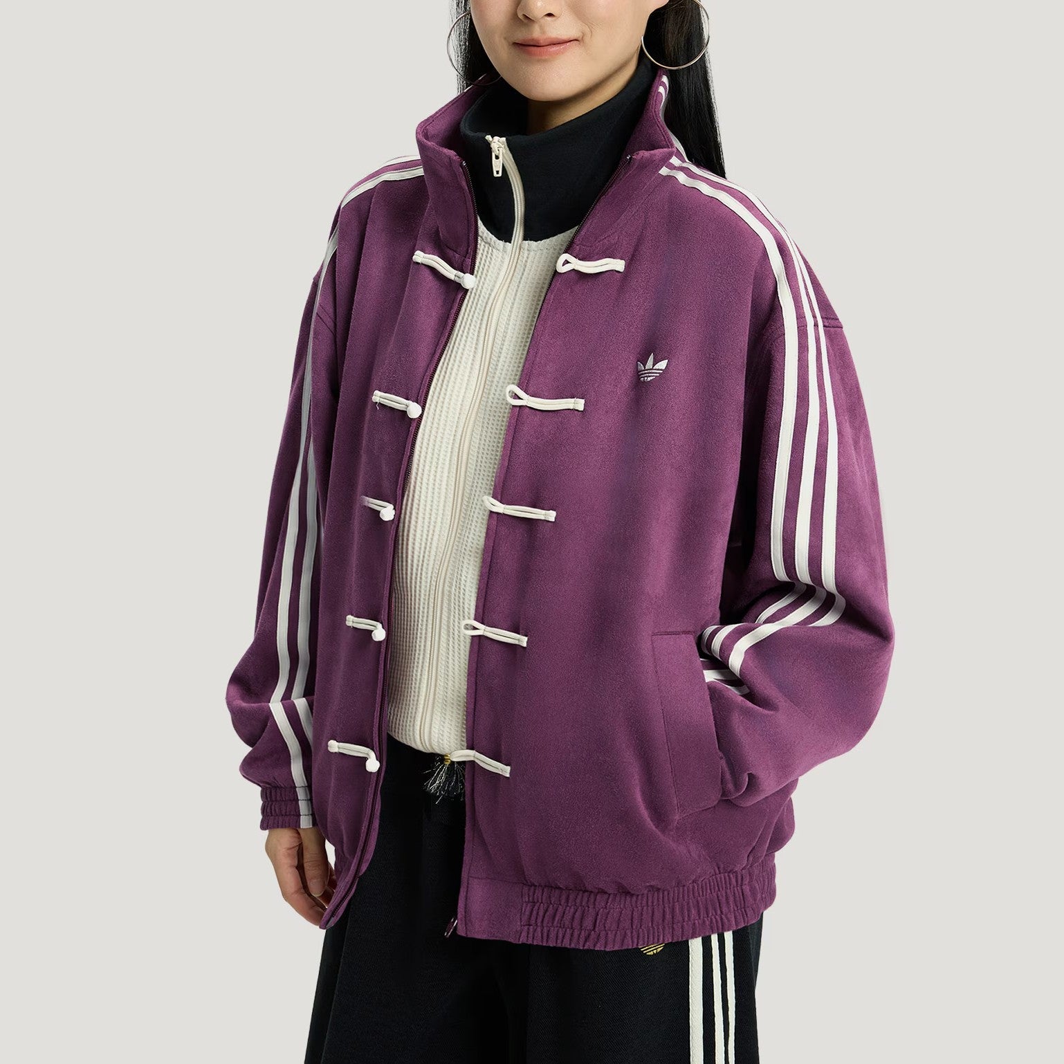 ADIDAS JACKET CCT CHINESE TRACK TOP 3.1 VIOLET (ASIA SIZING)
