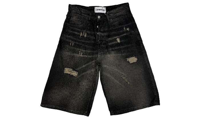 BLACK DENIM SHORT - Replacement Brand