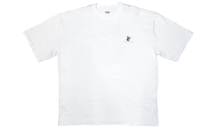 BACK DOBERMAN WHITE/RED TEE - Horda Brand