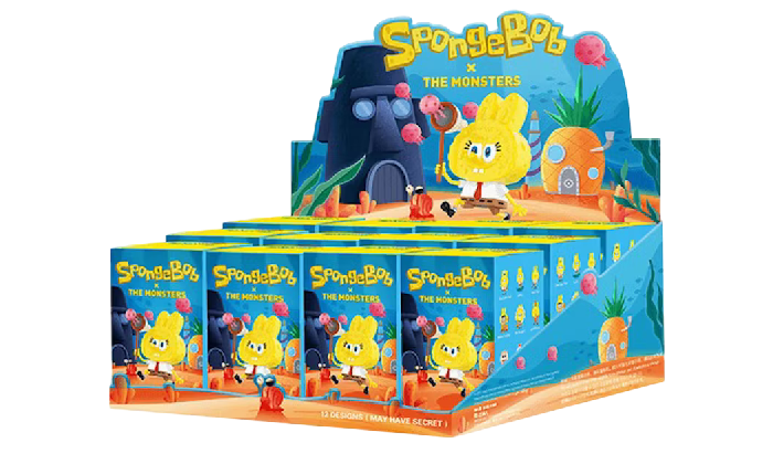LABUBU THE MONSTERS SPONGEBOB