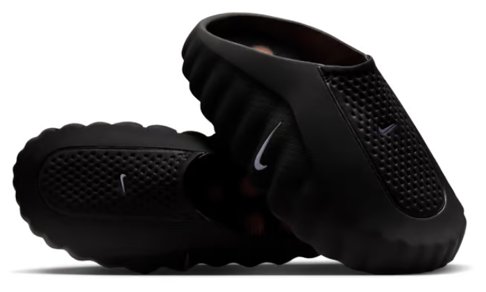 NIKE MIND 001 SLIDE CROME BLACK