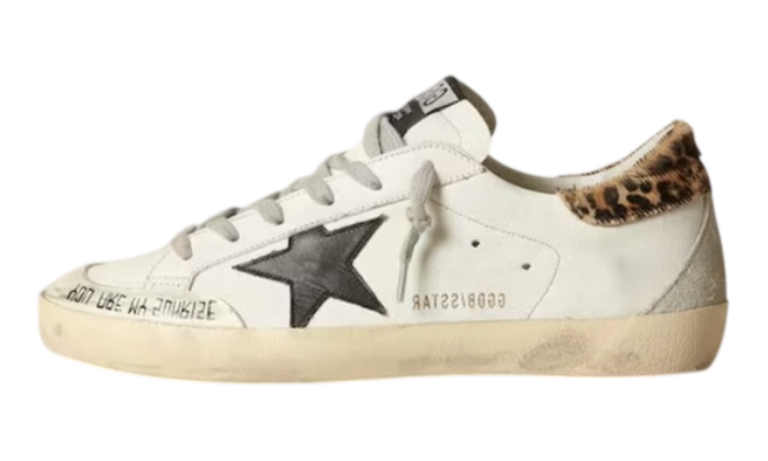 GOLDEN GOOSE SUPER STAR TACCO LEOPARD WRITE