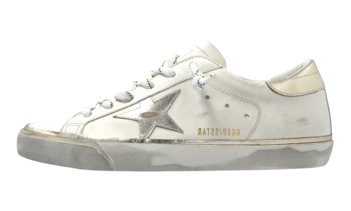 GOLDEN GOOSE SUPER STAR STELLA GOLD LACES ROUND
