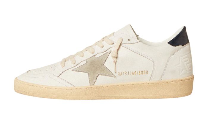 GOLDEN GOOSE BALLSTAR STELLA SUEDE & TACCO BLACK