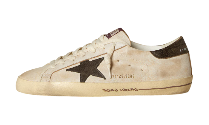 GOLDEN GOOSE SUPER STAR STELLA DENIM & TACCO BROWN