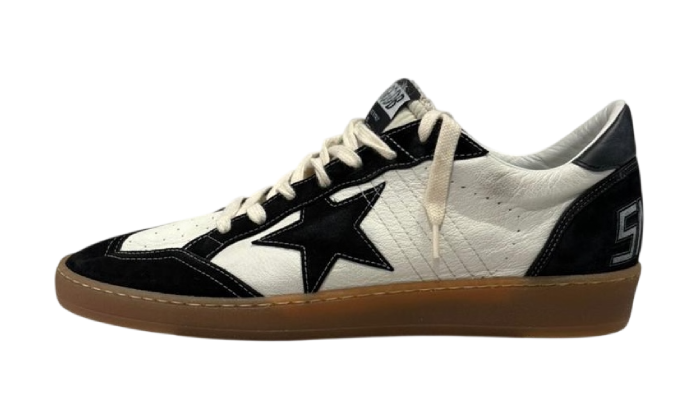 GOLDEN GOOSE BALLSTAR STELLA & TALLONE SUEDE BLACK