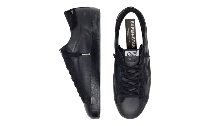 GOLDEN GOOSE SUPER STAR DARK BLACK