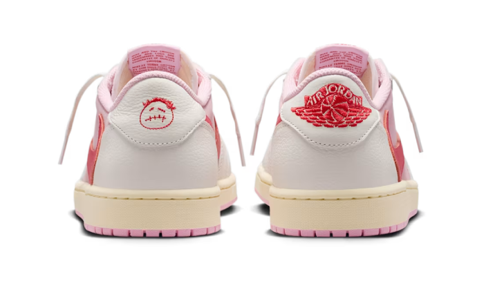 AIR JORDAN 1 RETRO LOW OG SP TRAVIS SCOTT SAIL TROPICAL PINK