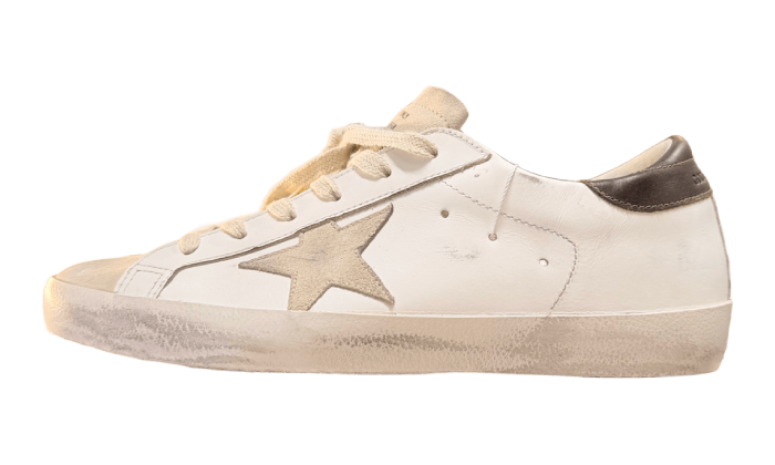 GOLDEN GOOSE SUPER STAR SUEDE & TACCO BROWN