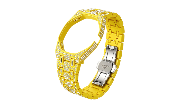 ZINC ALLOY SHINY DIAMOND STRAP - AP SWATCH ROYAL POP