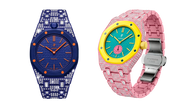 ZINC ALLOY SHINY DIAMOND STRAP - AP SWATCH ROYAL POP