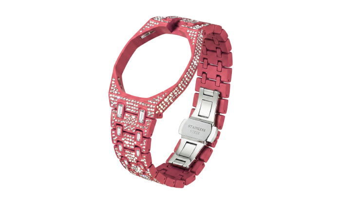 ZINC ALLOY SHINY DIAMOND STRAP - AP SWATCH ROYAL POP