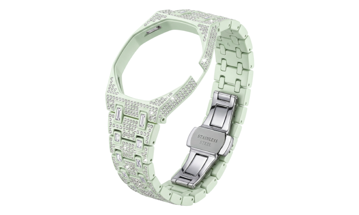 ZINC ALLOY SHINY DIAMOND STRAP - AP SWATCH ROYAL POP