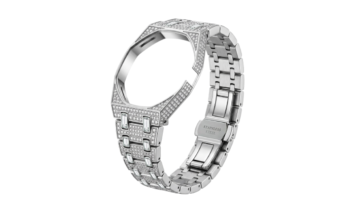 ZINC ALLOY SHINY DIAMOND STRAP - AP SWATCH ROYAL POP