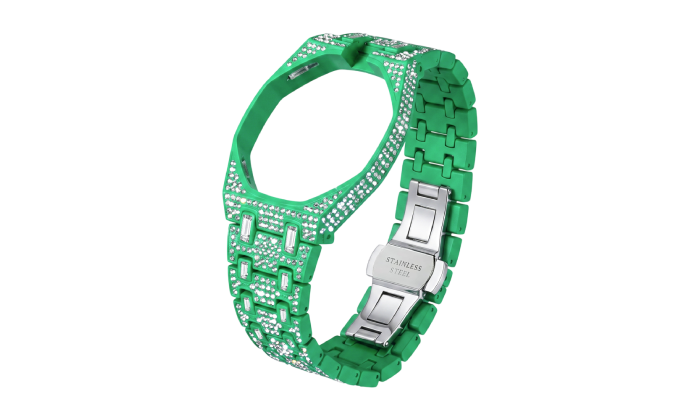 ZINC ALLOY SHINY DIAMOND STRAP - AP SWATCH ROYAL POP