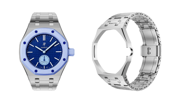 FULL STAINLESS STRAP - AP SWATCH ROYAL POP