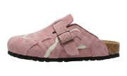 SLIP-ON BABY PINK PATCHWORK - Shoebuya Brand