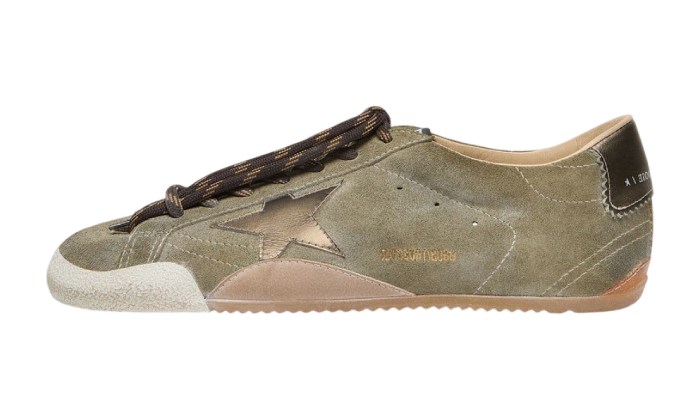 GOLDEN GOOSE TRUE STAR FULL SUEDE GREEN