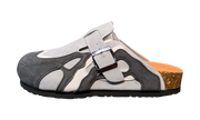 SLIP-ON LIGHT GREY PATCHWORK - Shoebuya Brand