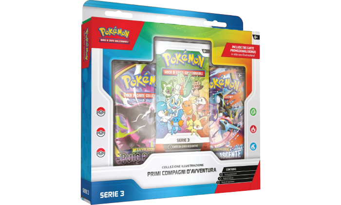 PRIMI COMPAGNI D'AVVENTURA COLLEZIONE ILLUSTRAZIONE SERIE 3 (ITA) - POKEMON