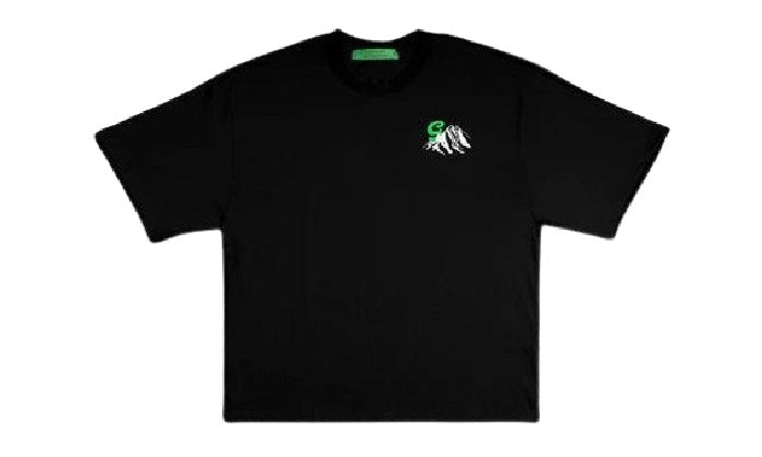 PRINTED ISLAND TEE BLACK / Garment Workshop