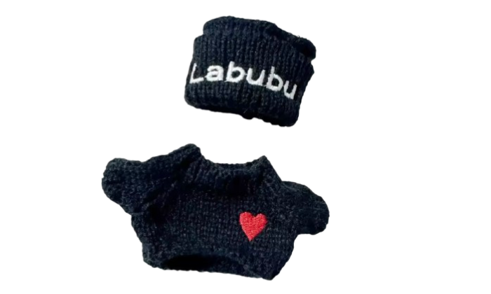 LABUBU SWEATER DRESS