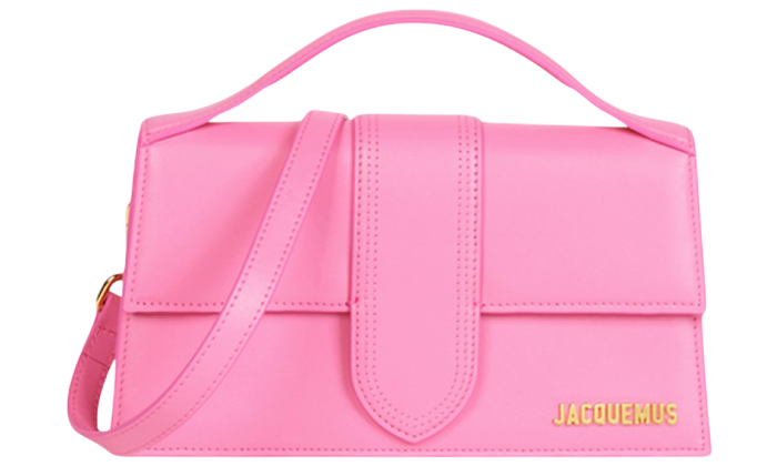 JACQUEMUS LE GRAND BAMBINO CROSSBODY FLAP BAG PINK