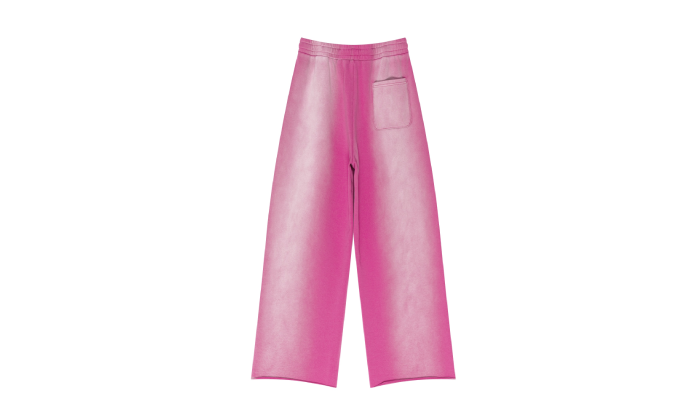 THE ACID WASH SPRAY PANTS PINK - Shoebuya Brand