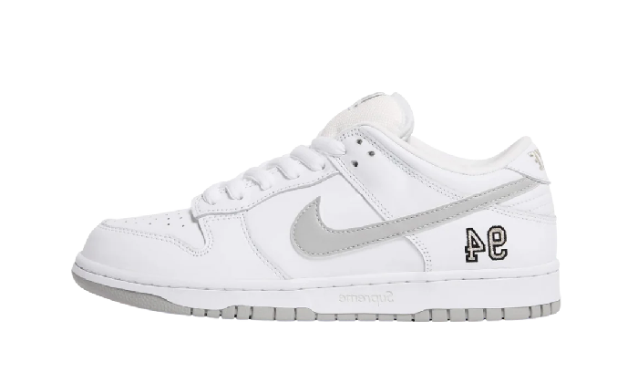 NIKE SB DUNK LOW SUPREME 94 WHITE
