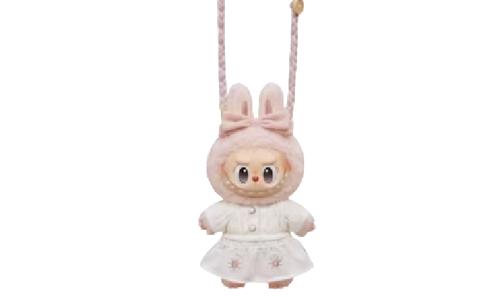POP MART LABUBU Mokoko Fall Into Sweaters Vinyl Plush Doll Pendant