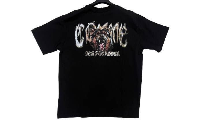WOLF TEE BLACK - Comme Des Fuckdown