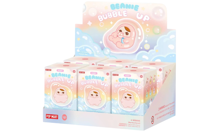 POPMART PUCKY BEANIE BUBBLE UP