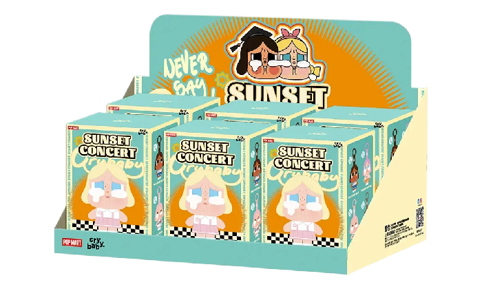 POPMART CRYBABY SUNSET CONCERT SERIES PENDANT