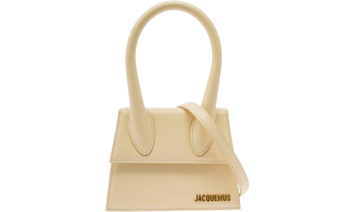 JACQUEMUS LE CHIQUITO MOYEN BAG CREAM