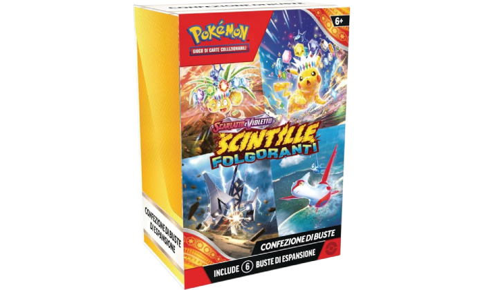 POKEMON SCARLET & VIOLET SCINTILLE FOLGORANTI BOOSTER (ITA)
