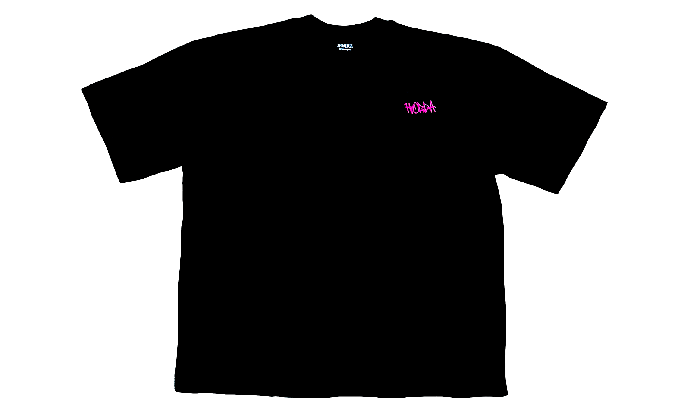 Y2K STREET TEE BLACK/PINK- Horda Brand