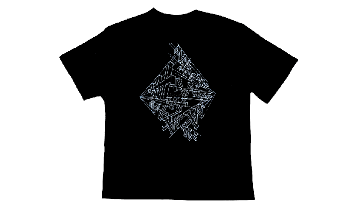 TEE MONOGRAM LOGO BLACK - We Are All Ash